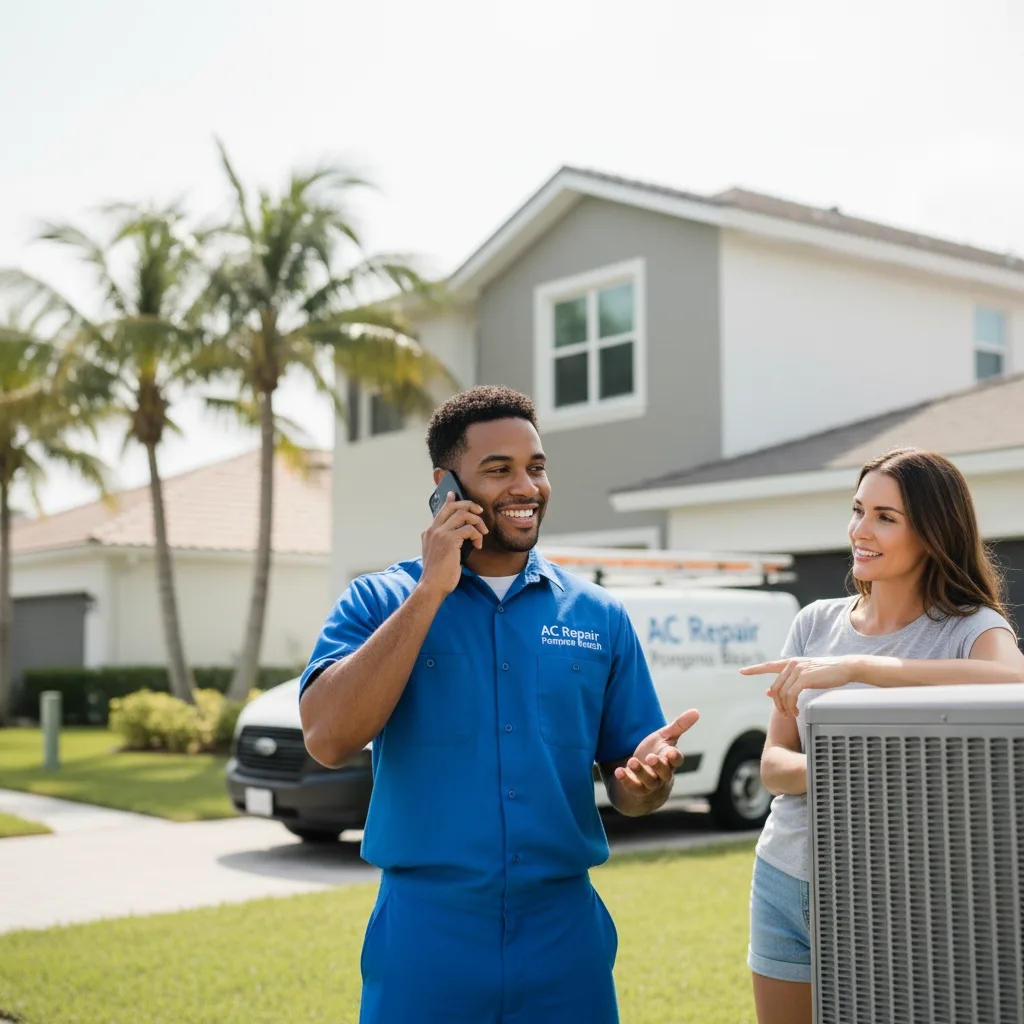 AC Repair Pompano Beach customer support in Glenarden